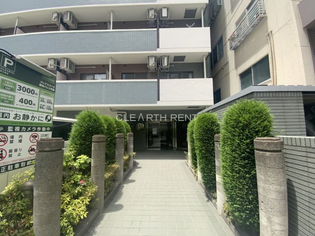 菱和パレス月島5階 お洒落なエントランス