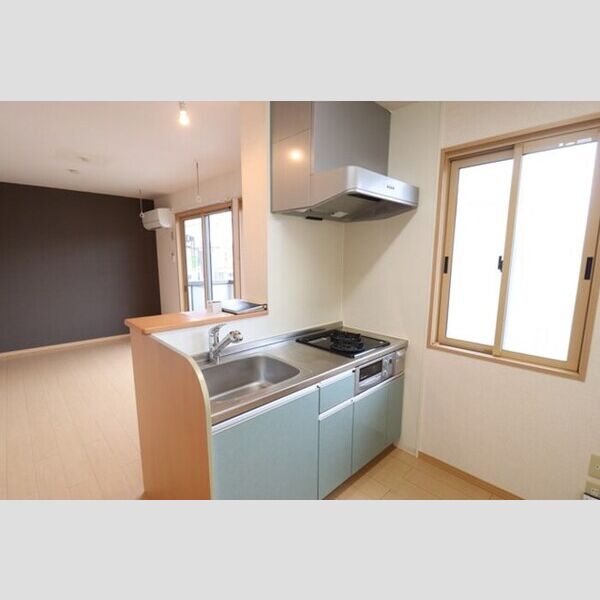 モナリエ古ヶ崎Ⅱ キッチン　二口コンロ