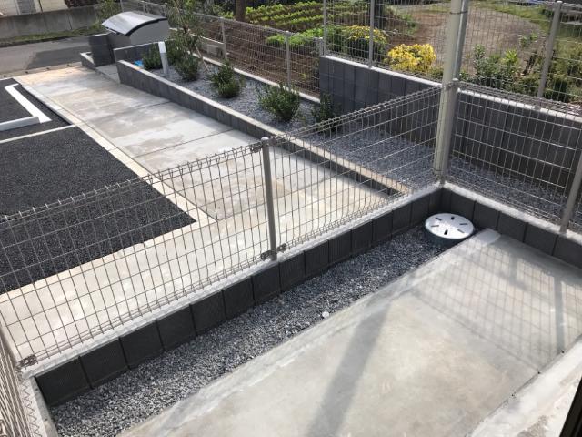 グランドゥール　エス 専用庭