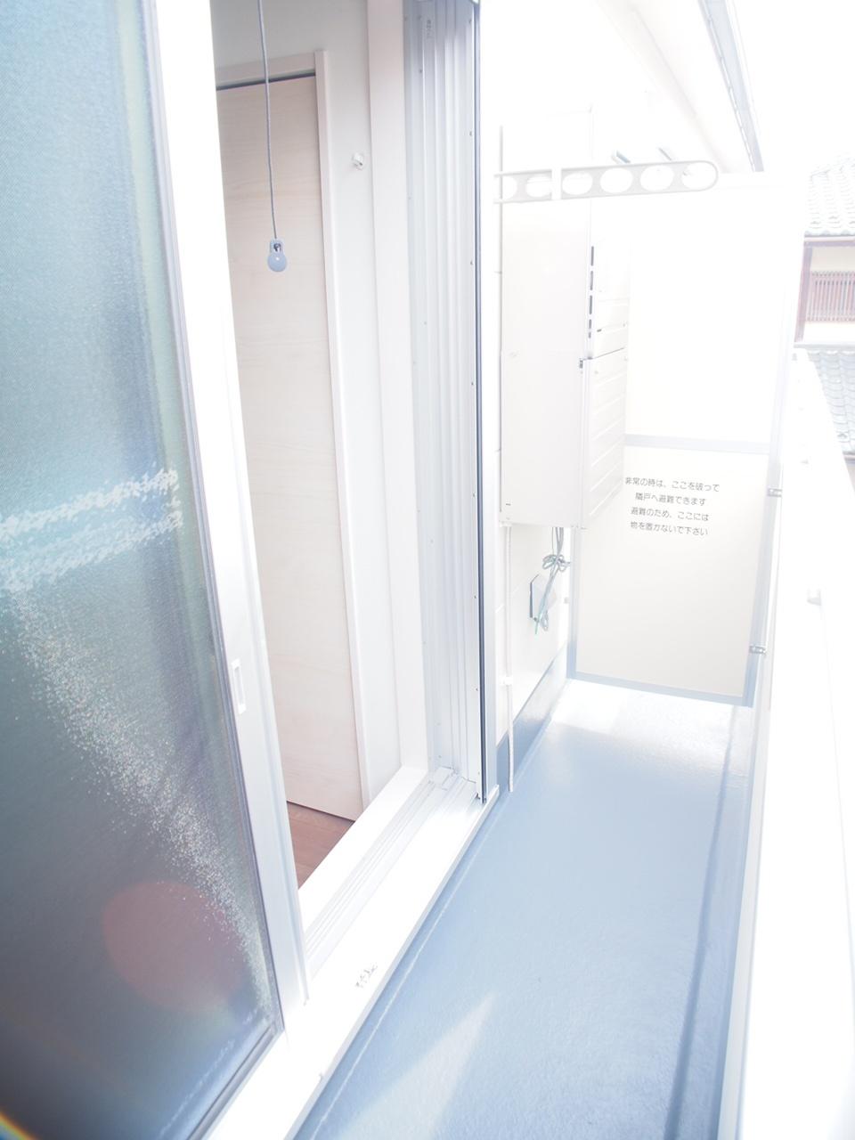 ラティオ勝田台 バルコニー