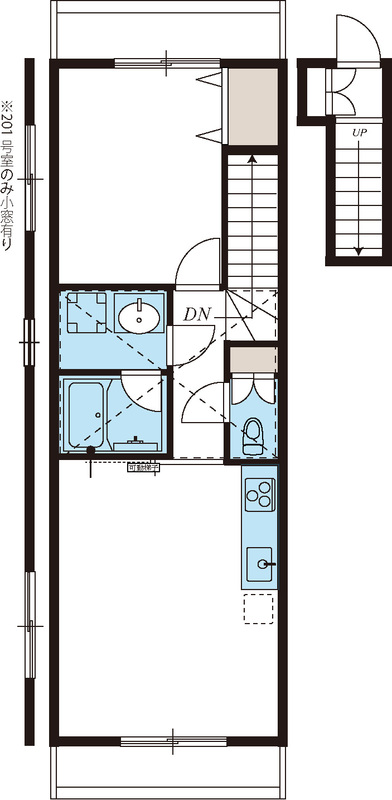 ブランノワール1階 部屋その他