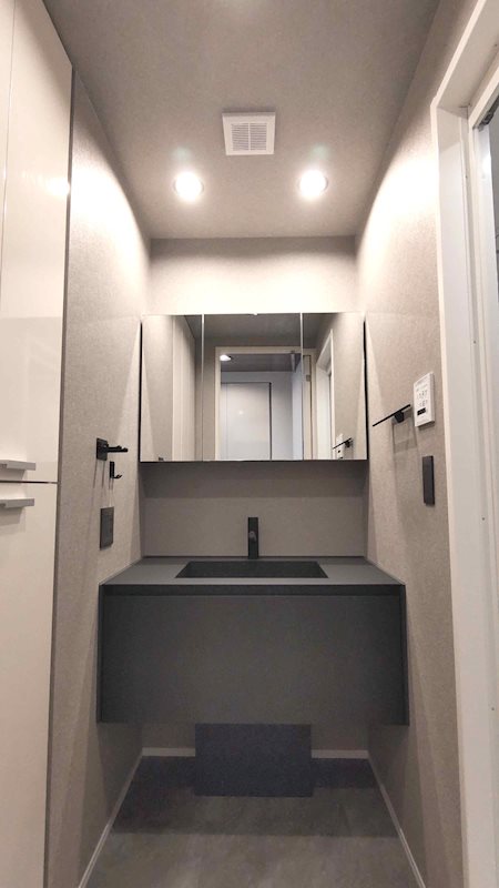 レジディア西麻布5階 洗面