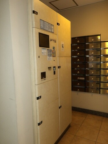 スタジオスクエア住吉3階 宅配BOX 　※2025年6月撮影