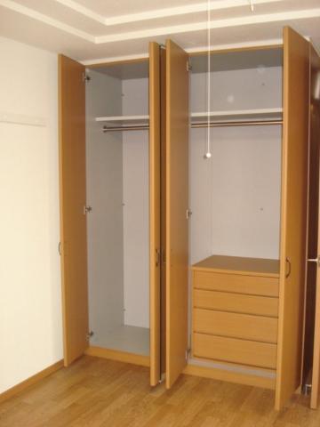 サンモールＳ，Ｔ101号室 収納の中はこんなカンジ