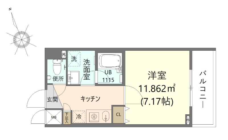 Ｄａｉｗａ　Ｔｅｒｒａｃｅ　府中3階 間取