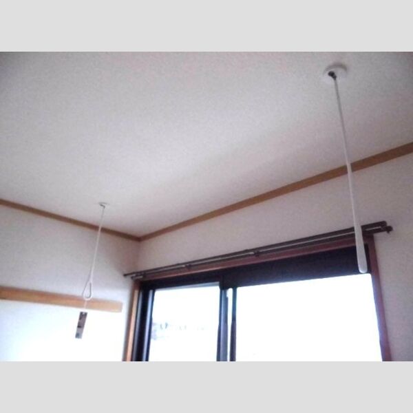 メゾン・ド・カルチェ201号室 室内物干し