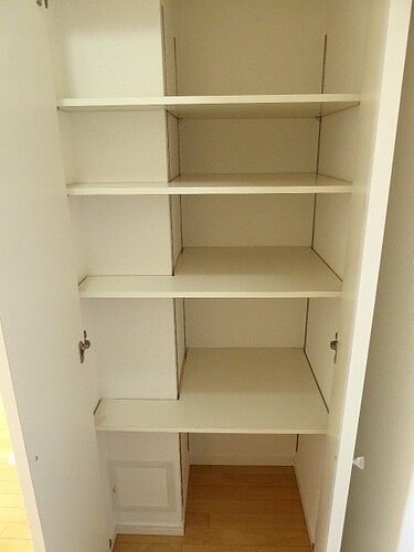 ライオンズステーションプラザ溝の口セントラルアベニュー11階 物入　キッチン　内装後　前回募集時／2023年11月の写真