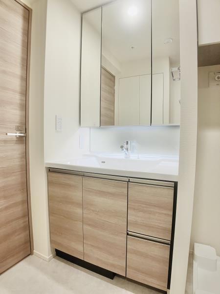 白金ザ・スカイ西棟4階 洗面