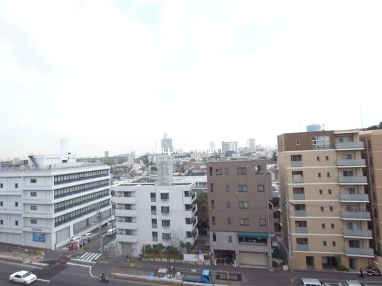 コンシェリア・デュー代々木公園8階 お部屋からの眺め