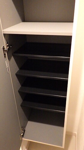 クラリティア池上1階 玄関収納　※同タイプ（202号室）の写真