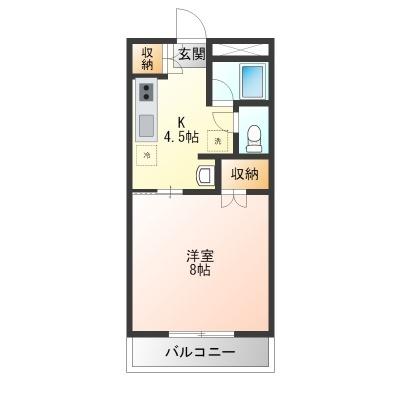 ファミール久我山B2号室 バス・トイレ別☆