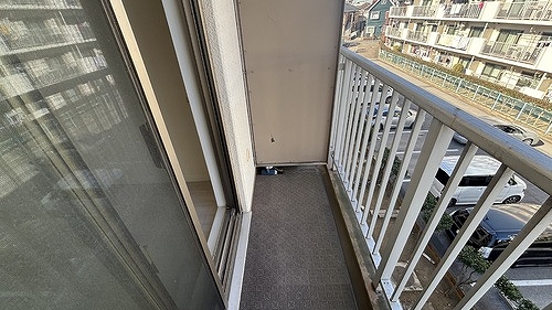 パールマンション船橋　１棟 バルコニー