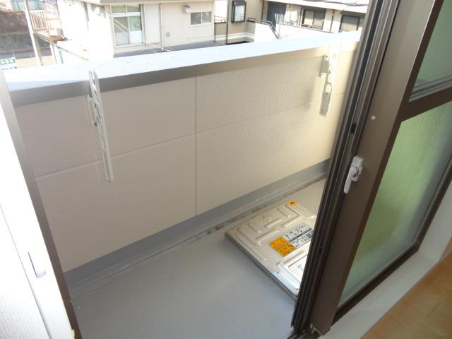 Palace若竹303号室 ベランダ