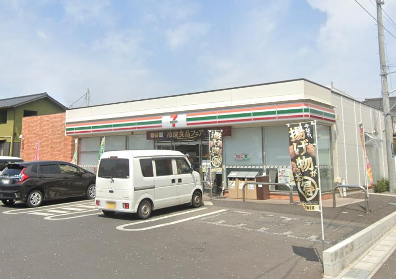 柏市南逆井戸建 【コンビニエンスストア】セブンイレブン 柏南増尾7丁目店まで870ｍ