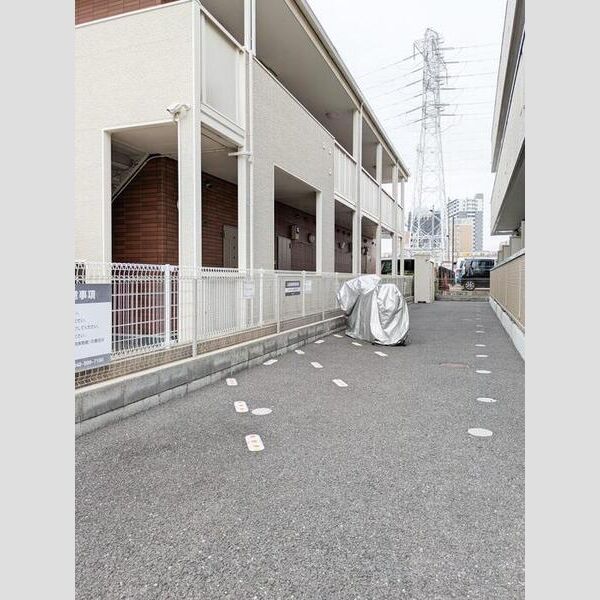 グランモア　Ⅲ302号室 バイク置場