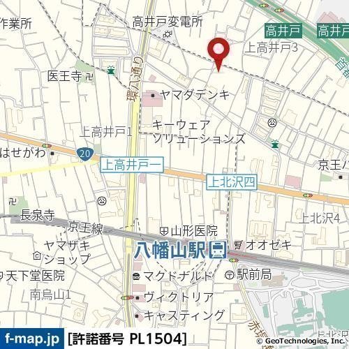 オーク・スクエア八幡山4階 null