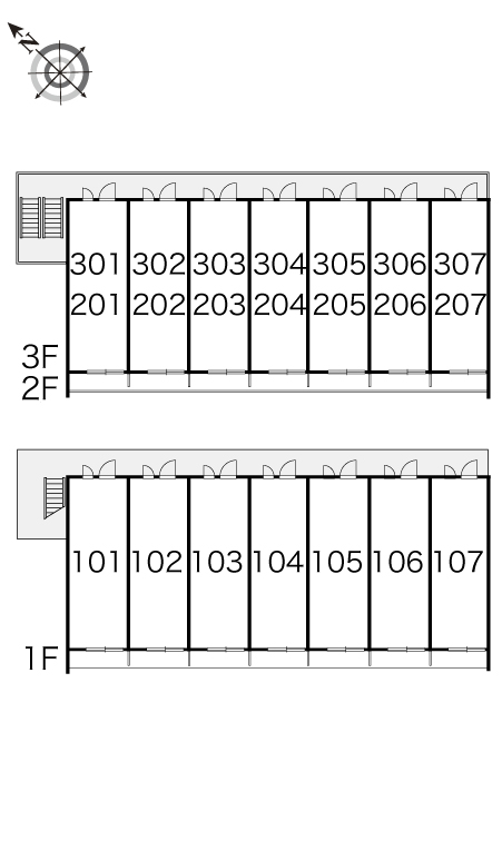 レオパレスコマツ303号室 部屋その他
