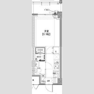 S-RESIDENCE松戸bene408号室 間取