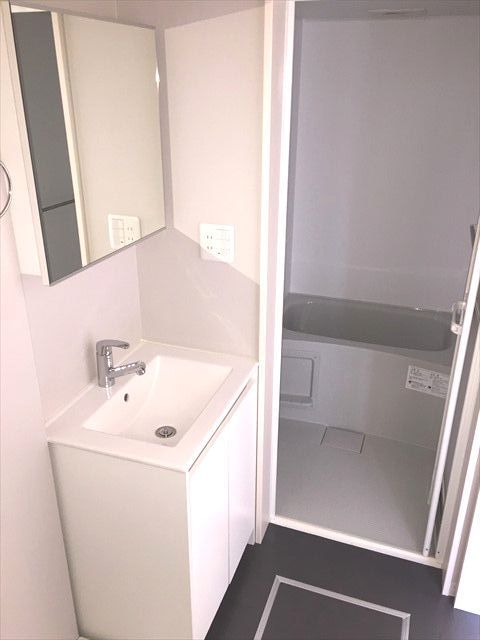 ａｉｌｅ　ｄｅ　ｌａ　ｖｒｉｔ1階 洗面