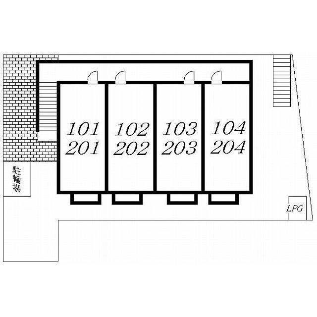 アムール 新都心 外観