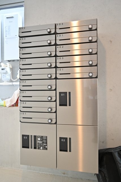 長楽町屋レジデンス3階 宅配BOX