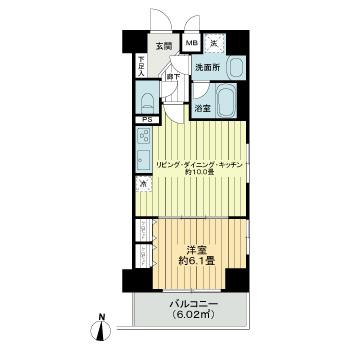 デュオ・スカーラ麹町3階 間取