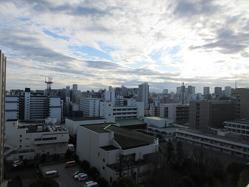 東陽町住宅13階 バルコニーからの眺望　※2025年12月撮影