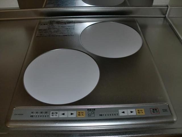 エル・キュート0201号室 ガスコンロ