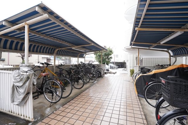 コンドミニアムメイ大倉山3階 駐輪場