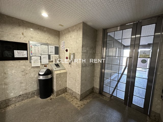 菱和パレス新丸子 管理の行き届いたエントランス