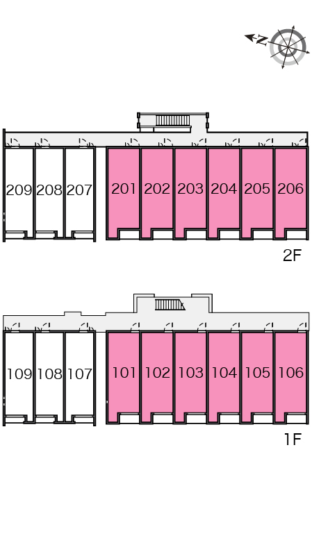 レオネクストレインボー上竹204号室 部屋その他