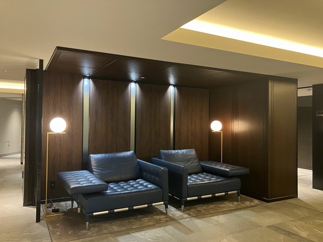 ザ・パークハウス鷺沼 ラウンジ　2025年11月撮影