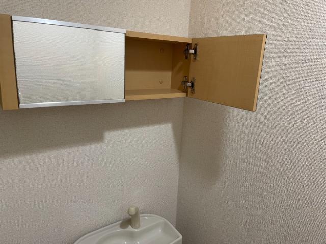 Ｂａｇｕｓ　Ｔｉｍｅ　Ｋ．Ｉ101号室 トイレ上部収納