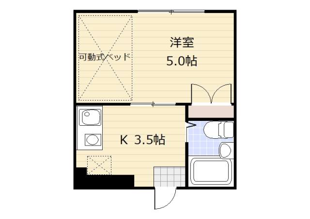 ブランシェ町屋1階 間取