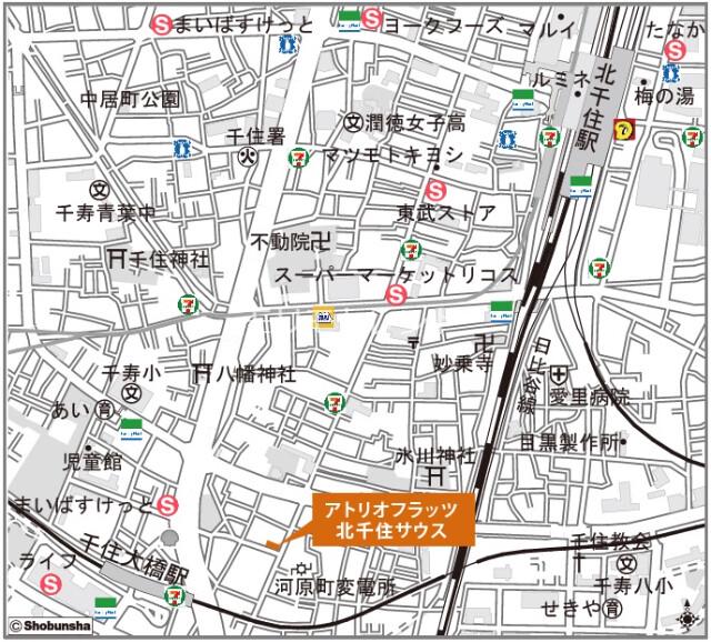 アトリオフラッツ北千住サウス5階 null