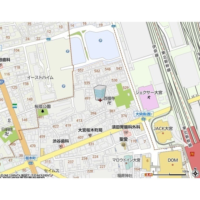 アムール OMIYA 外観