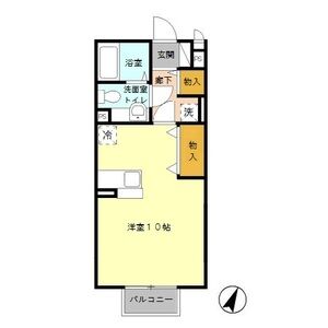 セジュールコト A203号室 間取