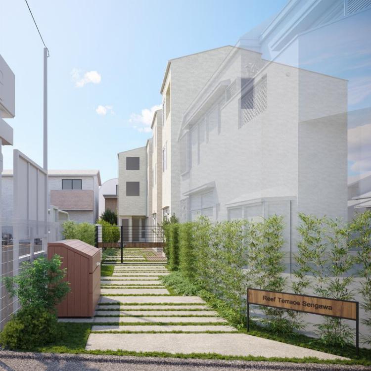 リーフテラス仙川 エントランス