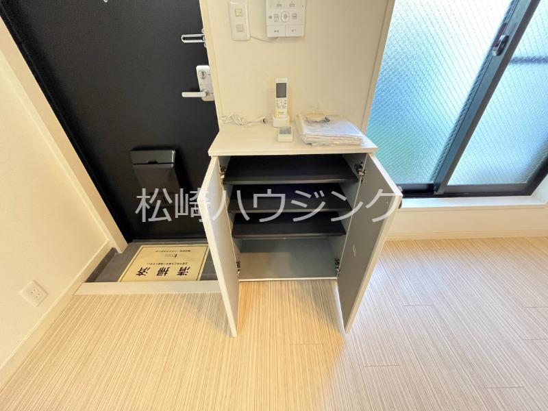 島マンション 玄関