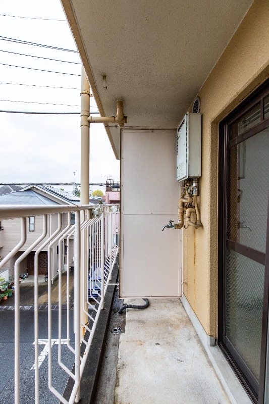 沼袋ハイム バルコニー