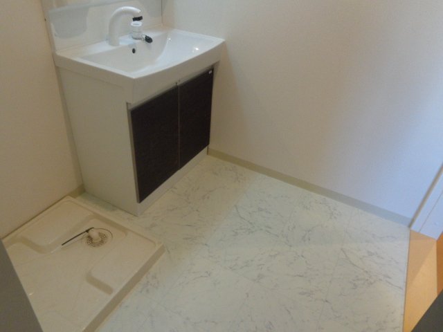 ベリタ202号室 脱衣所