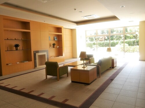 パークスカイタワー松戸22階 ロビー　※2025年7月撮影