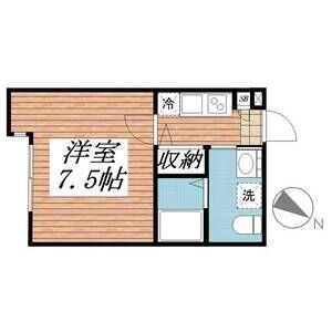 chainon津田沼0105号室 間取