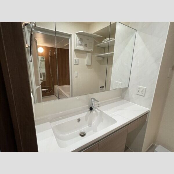 ハイクレスト303号室 洗面所　洗髪洗面化粧台