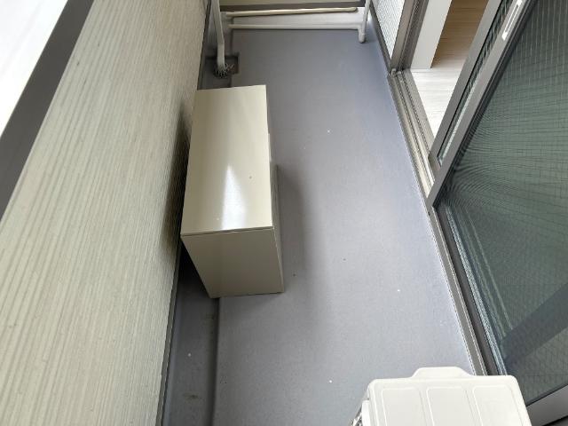 （仮称）小田原市田島マンション新築工事202号室 ベランダ（イメージ）