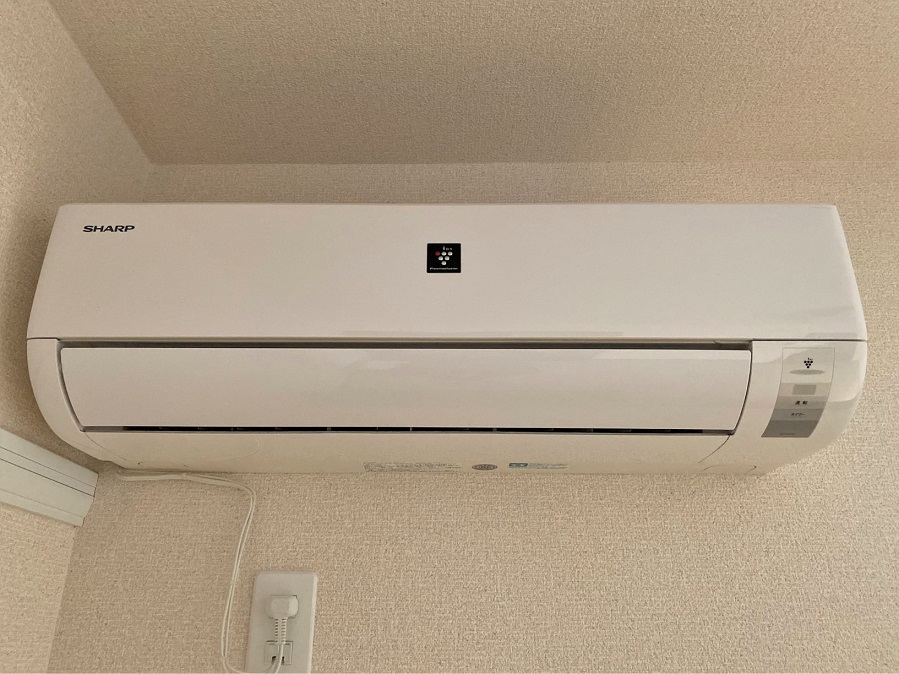 レオネクスト金明205号室 電子レンジと冷蔵庫