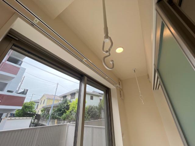 イルミナーレ106号室 室内物干し金具