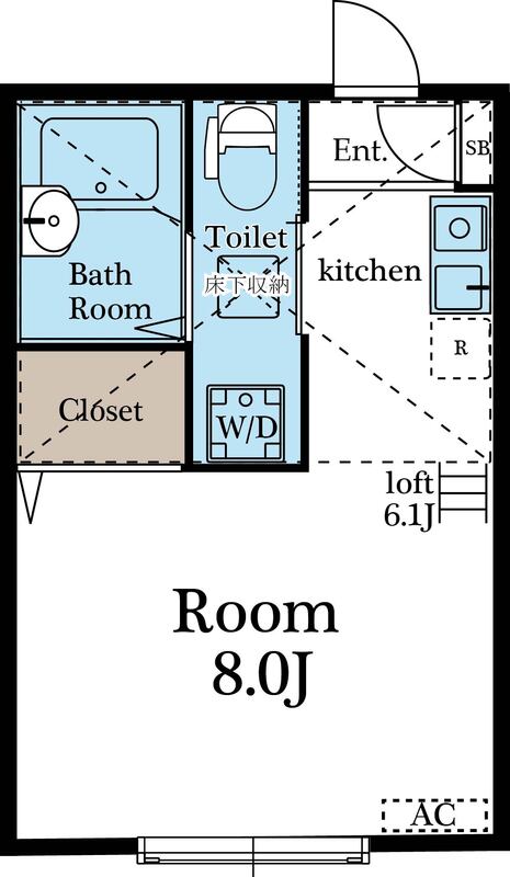 ココメゾン1階 部屋その他