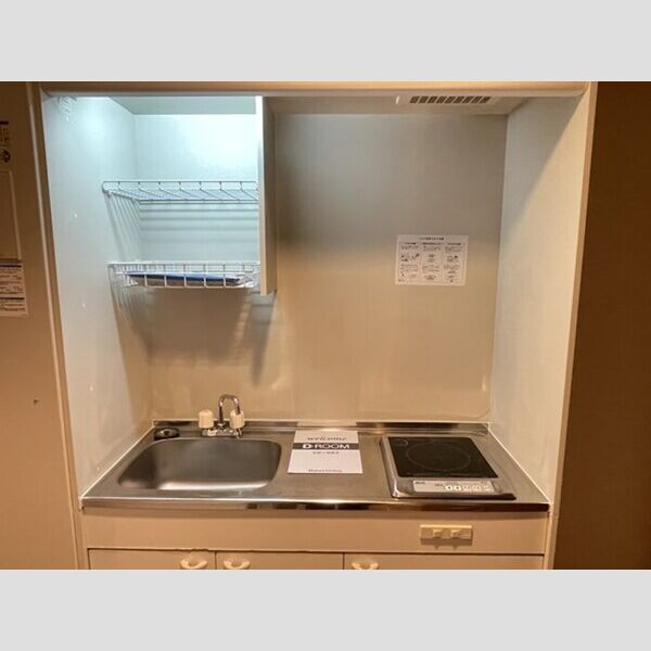 GOTO　Ⅱ0703号室 キッチン　IH1口コンロ