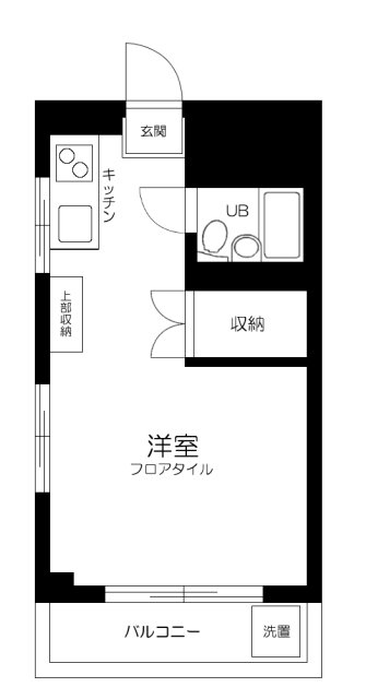 コーポセゾン1階 間取